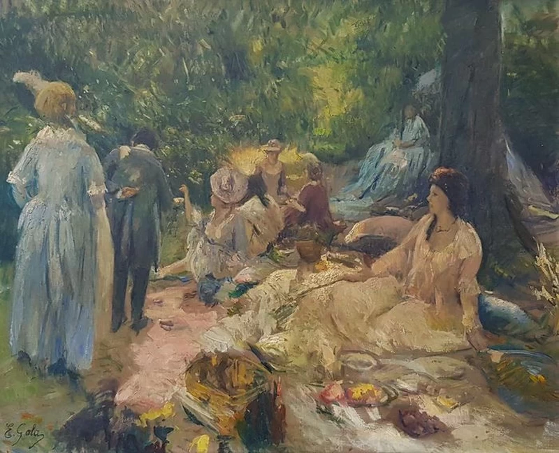 Colazione in giardino